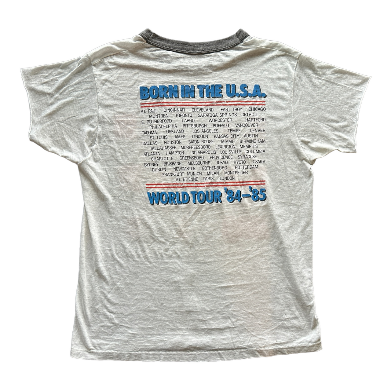 1984 Bruce Springsteen Born In The USA Tour