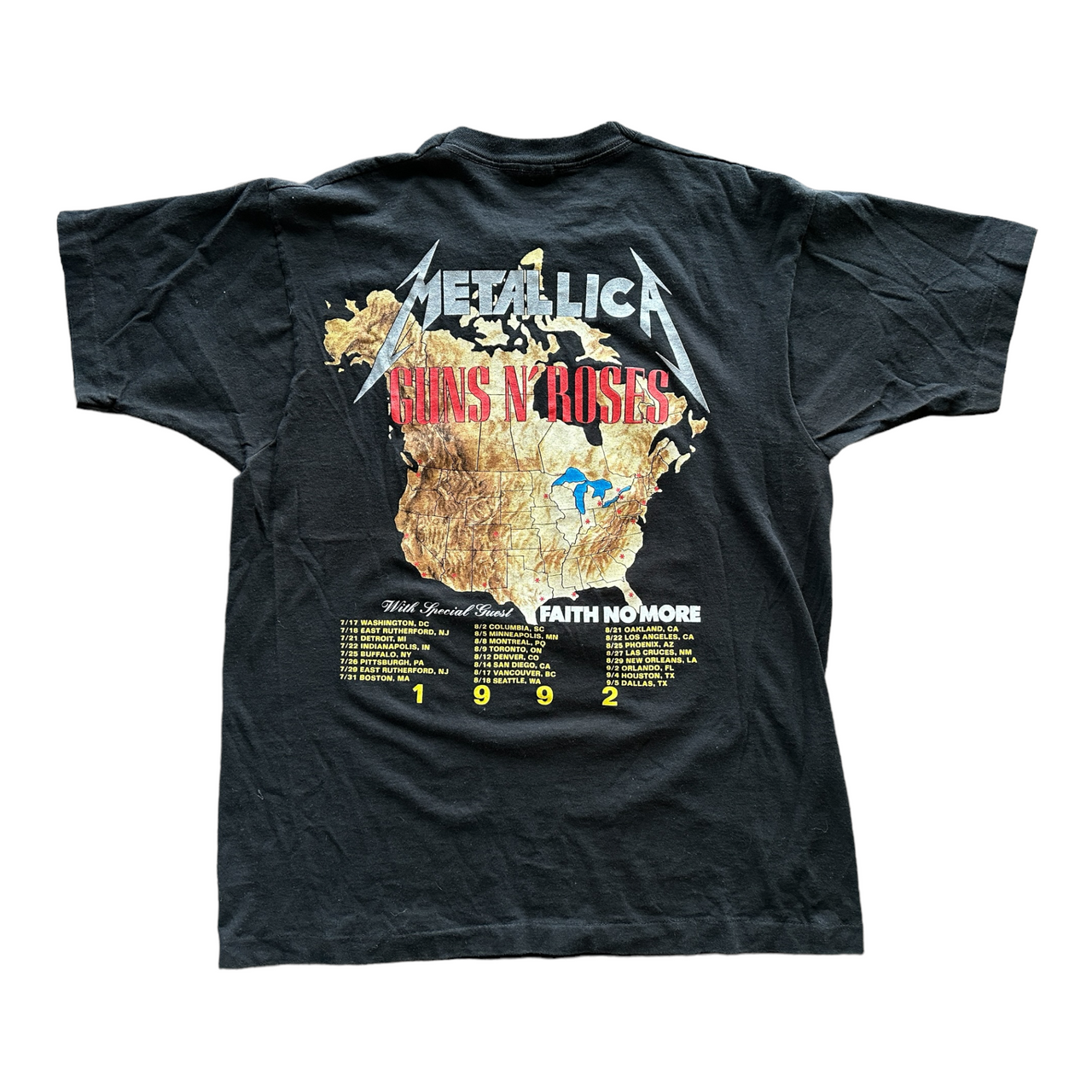 1992 Guns N Roses/Metallica Tour