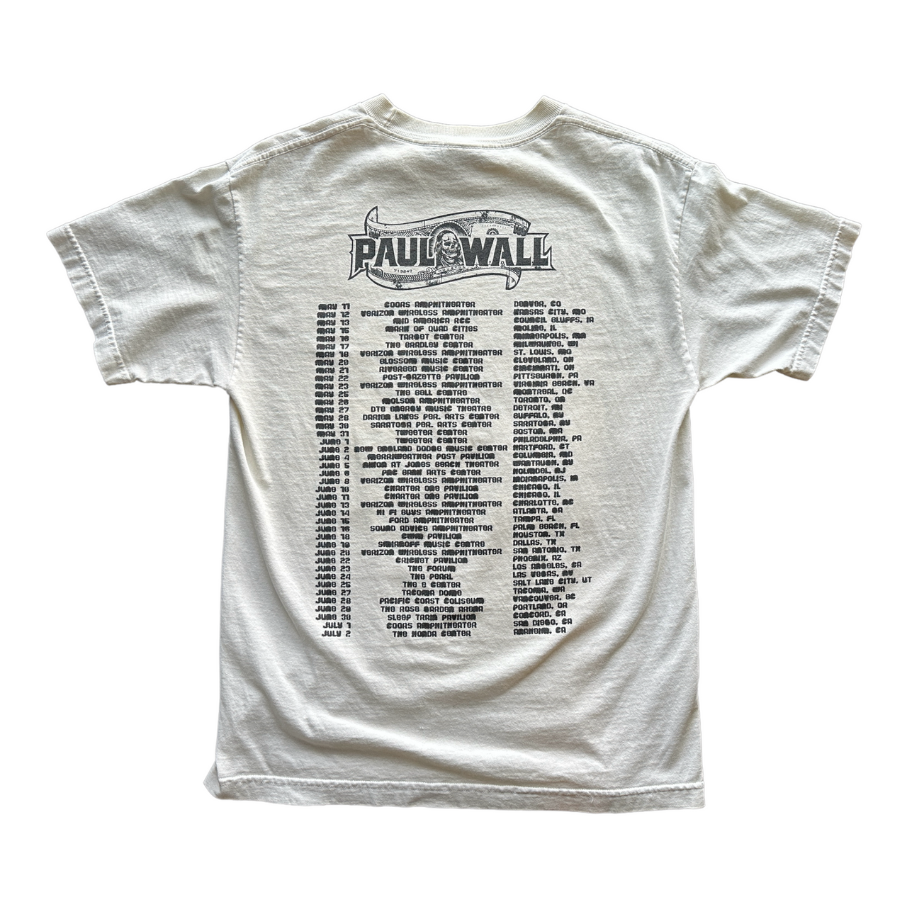 2007 Paul Wall Get Money Stay True Tour